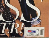 Paul Stanley Signed Autographed Rolling Stone Magazine KISS PSA/DNA COA