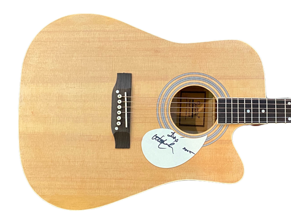 Willie Nelson Signed Autographed Full Size Acoustic Guitar ACOA COA