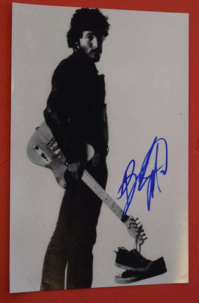 Bruce Springsteen Signed Autographed 12x18 Photo Poster Flawless PSA/DNA COA
