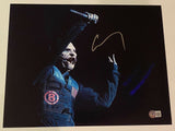 Corey Taylor Signed Autograph 11x14 Photo Slipknot Stone Sour Proof Beckett COA