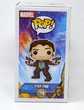 Chris Pratt Signed Funko Pop Star-Lord Guardians of The Galaxy 2 198 Beckett COA