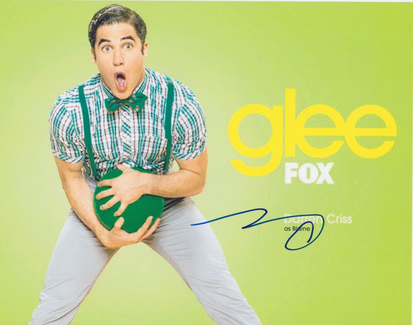 Darren Criss Signed Autographed 8x10 Photo Sexy Handsome Glee Hedwig COA VD