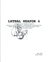 Richard Donner Signed Autographed LETHAL WEAPON 4 Full Movie Script COA VD