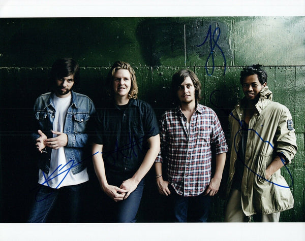 TEMPER TRAP Signed Autographed 8x10 Photo Full Band COA VD