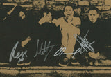 The 1975 Band Signed Autographed Notes On A Conditional Form Photo Card ACOA COA