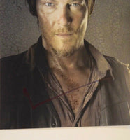 Norman Reedus Signed Autographed 11x14 Photo THE WALKING DEAD Daryl COA VD