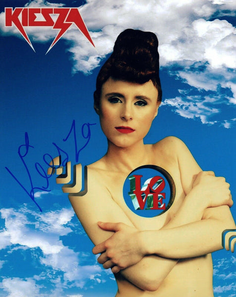 KIESZA Signed Autographed 8x10 Photo COA VD