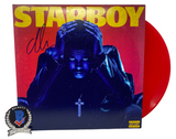 The Weeknd Signed Autographed Starboy Vinyl Record Album 2x LP Beckett COA