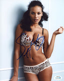 Selita Ebanks Signed Autograph 8x10 Photo Victoria's Secret Model ACOA COA