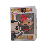 Jeffrey Dean Morgan Signed Negan Funko Pop Figure The Walking Dead Beckett COA