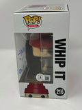 Mark Mothersbaugh Signed Autograph Funko Pop Figure Devo Whip It Beckett BAS COA