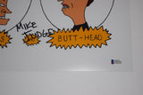Mike Judge Signed Autographed 11x14 Photo BEAVIS & BUTTHEAD Beckett BAS COA