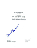 Carol Burnett Signed Autographed THE CAROL BURNETT SHOW Episode 9 Script COA
