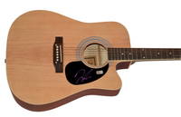 Tyler Hubbard Florida Georgia Line Signed Acoustic Guitar Autograph Beckett COA