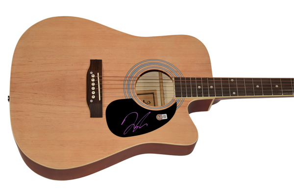 Tyler Hubbard Florida Georgia Line Signed Acoustic Guitar Autograph Beckett COA