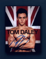 Tom Daley Signed Autographed 8x10 Photo British Oympic Diver COA