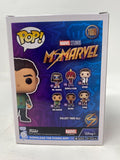Aramis Knight Signed Funko Pop Ms. Marvel Red Dagger #1080 Autograph Beckett COA