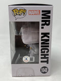 Oscar Isaac Signed Funko Pop Moon Knight Mr. Knight #1048 Autograph Beckett COA