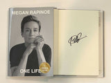 Megan Rapinoe Signed Autographed One Life Hardcover Book USA Soccer COA