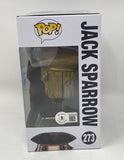 Johnny Depp Signed Funko Pop Jack Sparrow Pirates of the Caribbean Beckett COA