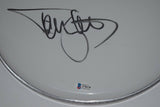 Tommy Lee Signed Autographed 12" Drumhead MOTLEY CRUE Beckett BAS COA