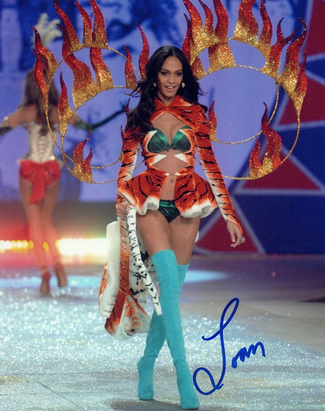 Joan Smalls Signed Autographed 8x10 Photo Hot Sexy Model COA VD