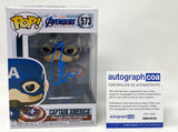Chris Evans Signed Autograph Funko Pop Captain America Avengers Endgame ACOA COA