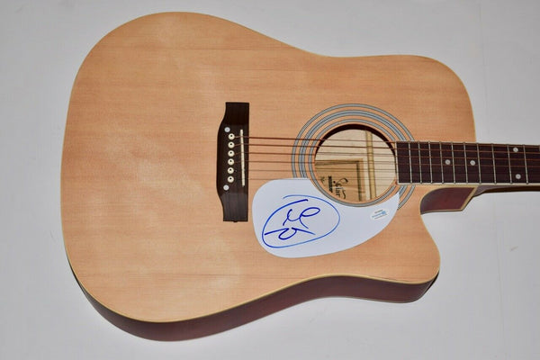 Miley Cyrus Signed Autographed Full Size Acoustic Guitar ACOA COA