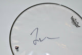 Taylor Hawkins Signed Autographed 14" Drumhead Foo Fighters Beckett BAS COA