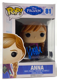 Kristen Bell Signed Funko Pop Frozen Anna #81 Disney Autograph Beckett COA