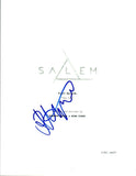 Janet Montgomery Signed Autographed SALEM Pilot Episode Script COA VD
