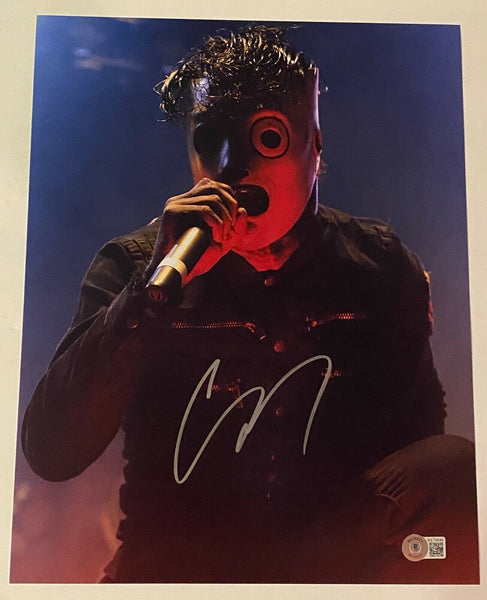 Corey Taylor Signed Autograph 11x14 Photo Slipknot Stone Sour Proof Beckett COA