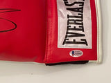 Sugar Ray Leonard Signed Autographed Everlast Boxing Glove Beckett BAS COA