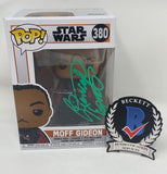Giancarlo Esposito Signed Autograph Star Wars Funko Pop Moff Gideon Beckett COA