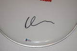 Dave Krusen Signed Autographed 12" Drumhead PEARL JAM Beckett BAS COA