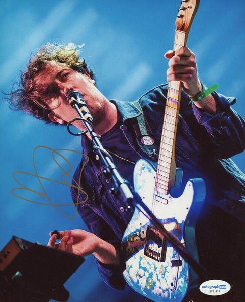 Matthew Murphy The Wombats Band Signed Autograph 8x10 Photo Lead Singer ACOA COA