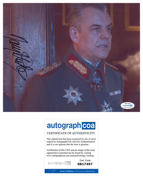 Danny Huston Signed Autographed 8x10 Photo Wonder Woman ACOA COA