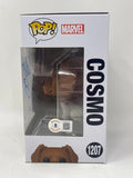 Maria Bakalova Signed Funko Pop Cosmo Guardians of The Galaxy Vol 3 Beckett COA