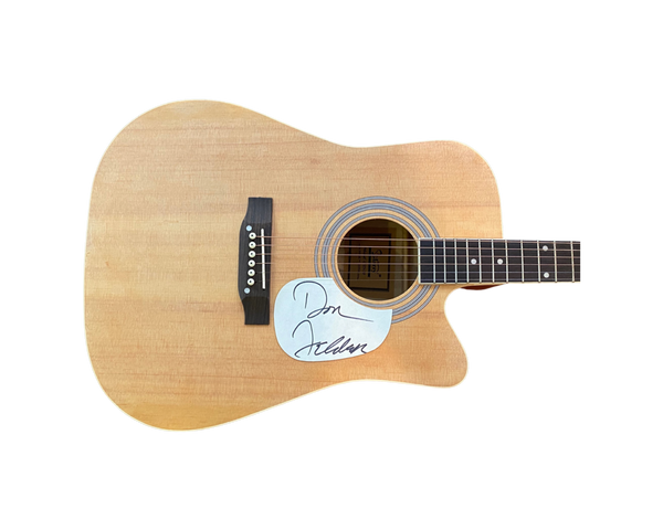 Don Felder Signed Autographed Full Size Acoustic Guitar The Eagles ACOA COA