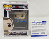 Iain Armitage Signed Funko Pop The Big Bang Theory Young Sheldon Cooper ACOA COA