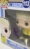 Lance Bass Signed Autograph Nsync Funko Pop Rocks #113 Figure Beckett COA