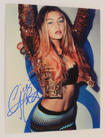 Gigi Hadid Signed Autographed 11x14 Photo Hot Sexy Model COA VD