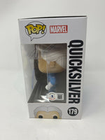 Aaron Taylor Johnson Signed Autographed X-Men Quicksilver Funko Pop Beckett COA