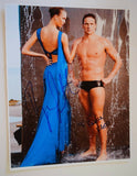 Karlie Kloss & Ryan Lochte Signed Autographed 11x14 Photo COA VD