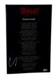 Corey Taylor Signed Slipknot Unsainted 11x17 Lyric Poster Photo Beckett COA