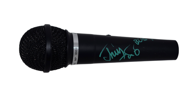 Trey Anastasio Phish Signed Autographed Microphone Band Lead Singer Beckett COA