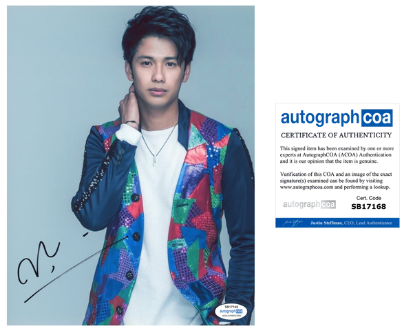 Win Morisaki Signed Autographed 8x10 Photo Ready Player One Daito ACOA COA