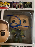 Joel Kinnaman Signed Autographed Funko Pop Rick Flag Suicide Squad Beckett COA