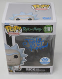 Justin Roiland Signed Funko Pop Rick and Morty Rick 1191 Autograph Beckett COA
