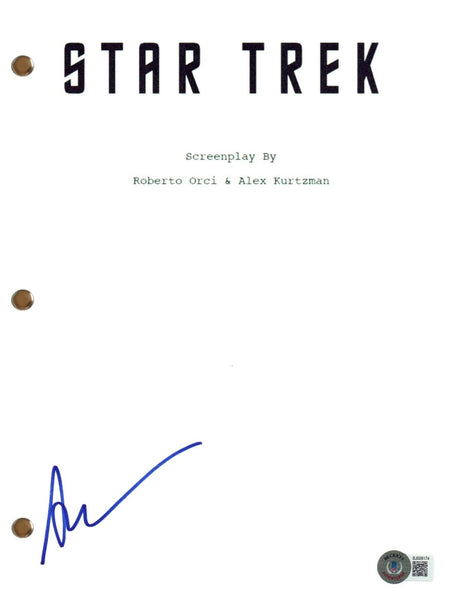 Alex Kurtzman Signed Autograph Star Trek Movie Script Screenwriter Beckett COA